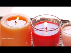شموع زجاجية عادية معطرة بجرة 118 مل من odm Aroma Home