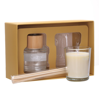شموع معطرة مخصصة Reed Diffuser مجموعة خاصة تسمية