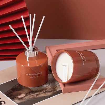 أروما هوم معطر زيت ريد ديفيوزر شمعة معطرة تصميم فريد
