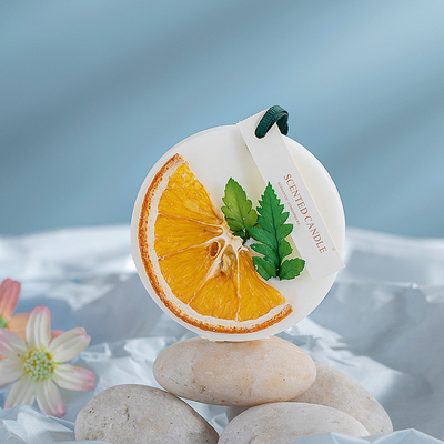 صديقة للبيئة أقراص شمع الصويا المعطرة الزهور المجففة الشمع