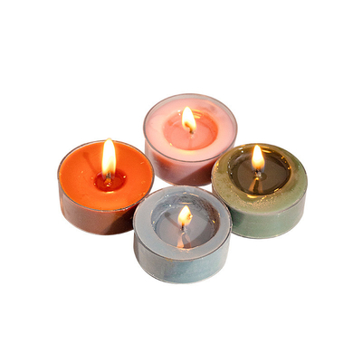 AROMA HOME 4 قطع حزمة الروائح لتقوم بها بنفسك عالية الجودة الزنجبيل البرتقال الورد العطر شموع الصويا المعطرة الشاي ضوء الشموع