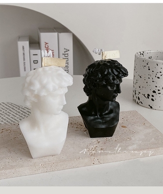 AROMA HOME رومانسية الحب الشموع المعطرة ديفيد فينوس لاوكون جسم الإنسان النحت شمع الصويا الشموع المعطرة هدايا عيد الميلاد
