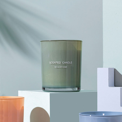 مجموعة علب الهدايا العطرية من AROMA HOME الأكثر مبيعًا مجموعة برطمان زجاجي مخصص 100٪ مجموعة شموع معطرة طبيعية
