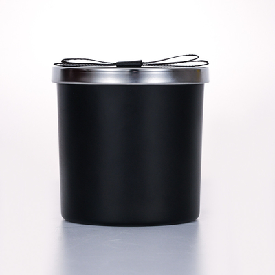 تخصيص OEM الفاخرة كبيرة شمع الصويا الفاخرة الزجاج الروائح العطور Woodwick حامل شمعة معطرة الجرار للمرأة هدية S