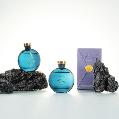 Aroma Home New Range Blue Home Reed Diffuser 100 مل مع علبة هدايا فاخرة