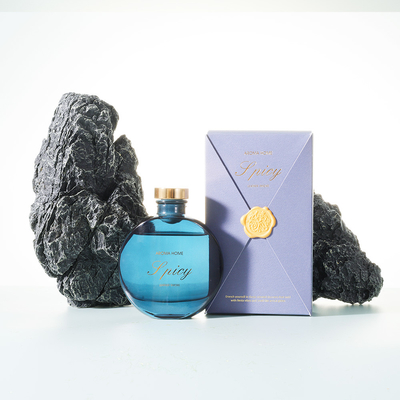 Aroma Home New Range Blue Home Reed Diffuser 100 مل مع علبة هدايا فاخرة