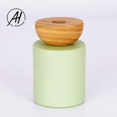 Woody Taste Reed Diffuser هدية فردية صندوق نافذة PVC التعبئة يتقلص فيلم 150 مللي
