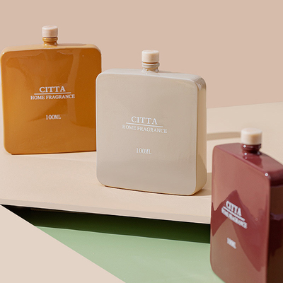 معطر جو منزلي معطر زيت عطري عصا زجاجي ريد ناشر أسود