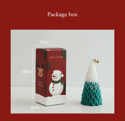 AROMA HOME الجملة الفاخرة شجرة عيد الميلاد شكل الجدة شمع الصويا الشمع المعطر