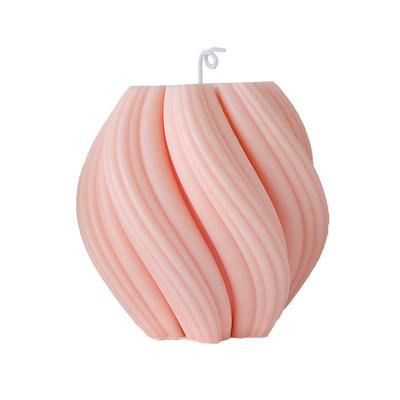 Aroma Home Unique Stock Vortex Shape شمعة معطرة من شمع الصويا لحفلات الزفاف