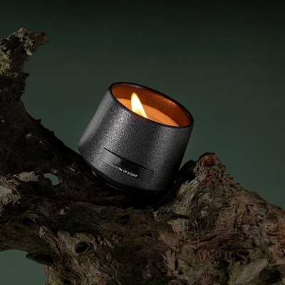عطر مخصصة السيراميكية السوداء هدية شمعة عطرية لتزيين المنزل