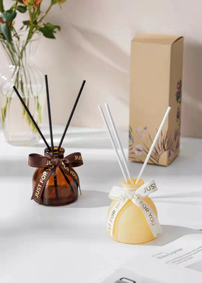 زجاجة زجاجية 50 مل عصا العطر الرائحة الرائحة المنزلية الفاخرة