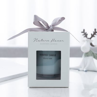 Aroma Home OEM Soy Wax Custom Glass Printing شمعة معطرة