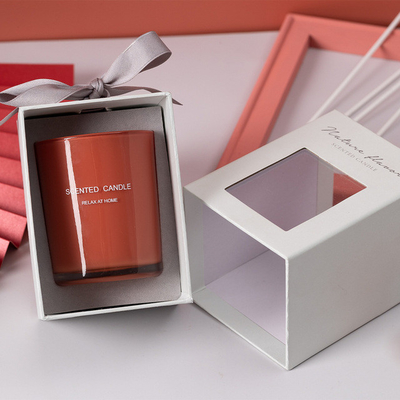 Aroma Home OEM Soy Wax Custom Glass Printing شمعة معطرة