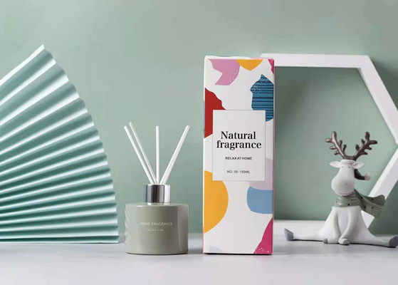 مجموعة هدايا ناشر أروما ريد الملونة 120ml عطر فاخر مع صندوق CMYK