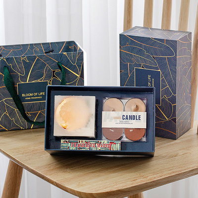 4pk ديكور الحمام Tealight الناشر شمعة مجموعة المنزل رائحة هدية مجموعة