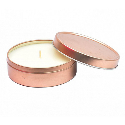 الشموع المعطرة من شمع الصويا المصنوعة من الألومنيوم والمعدن الصغيرة من أجل نذري Tealight 3 أوقية